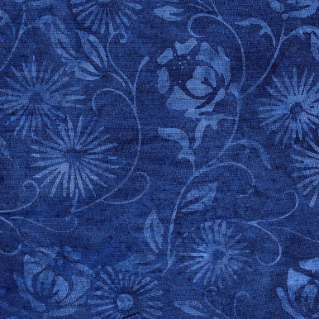 [112661570] 112661570 / Floral Vine-Blue Cornflower