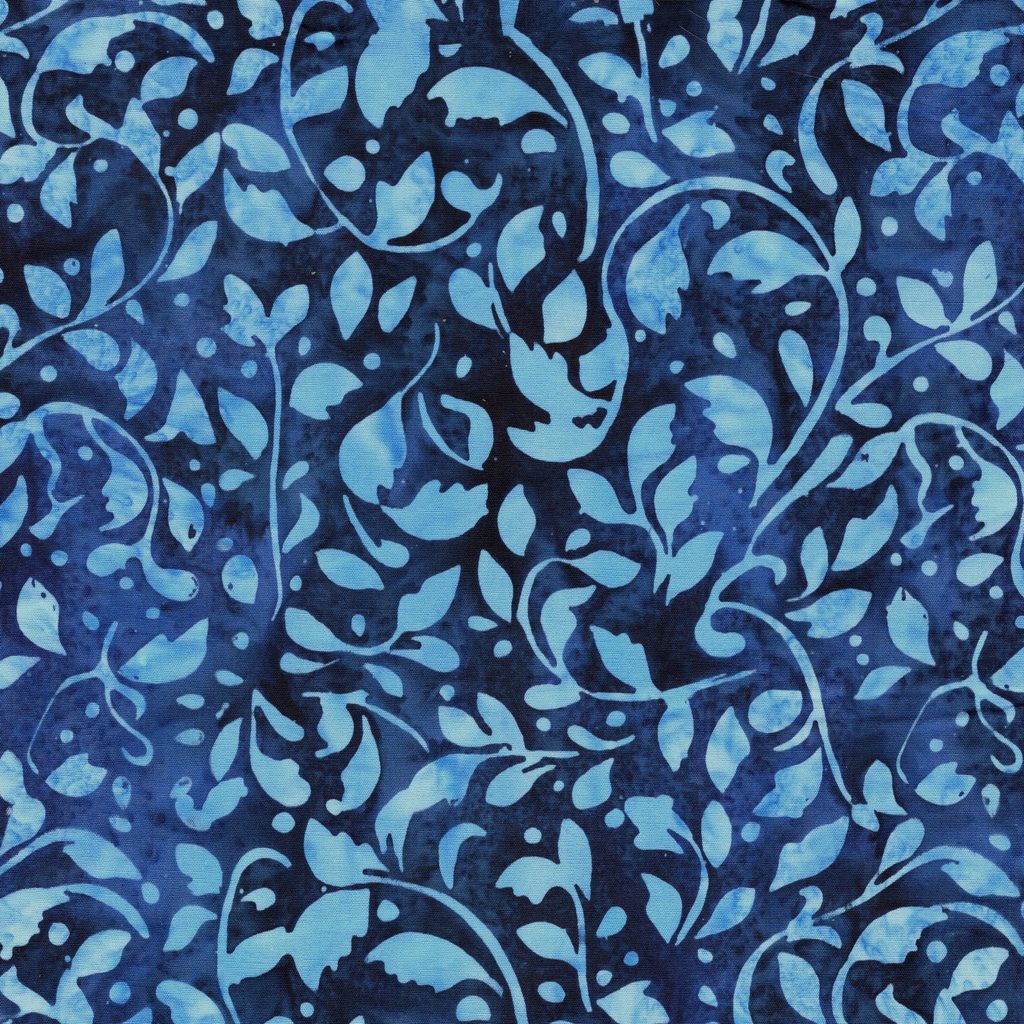 [112663575] 112663575 / Vines and Leaves-Blue Marine