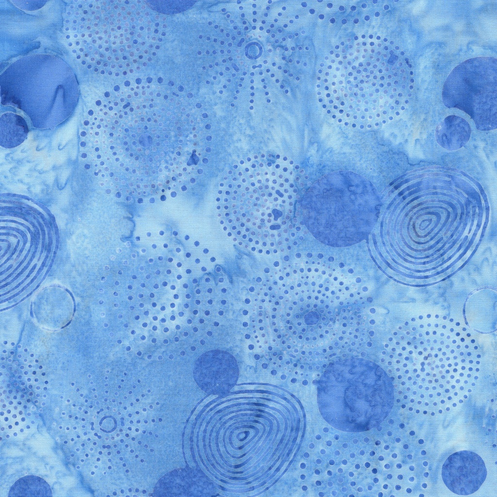 112664513 / Circle Dots-Blue Shark