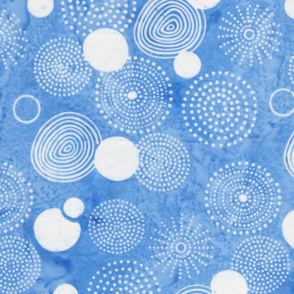 112664560 / Circle Dots-Blue French Blue