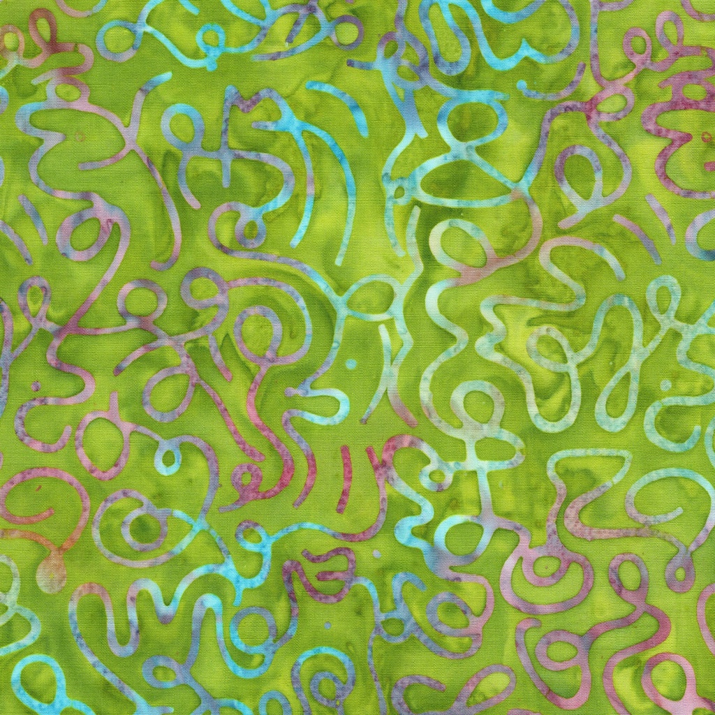 [112665612] 112665612 / Squiggles-Green Lemon Lime