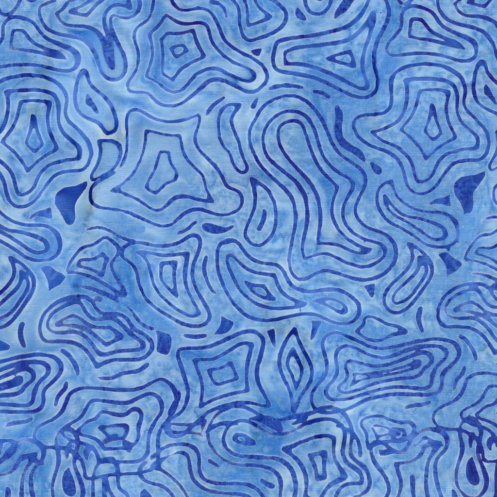 [112666515] 112666515 / Maze-Blue Chambray