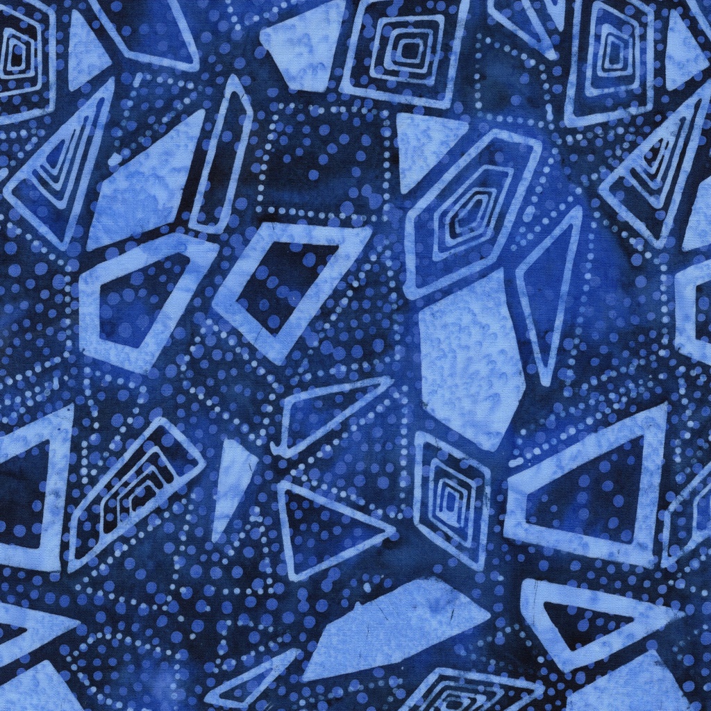 [112668575] 112668575 / Pointed Shapes-Blue Marine