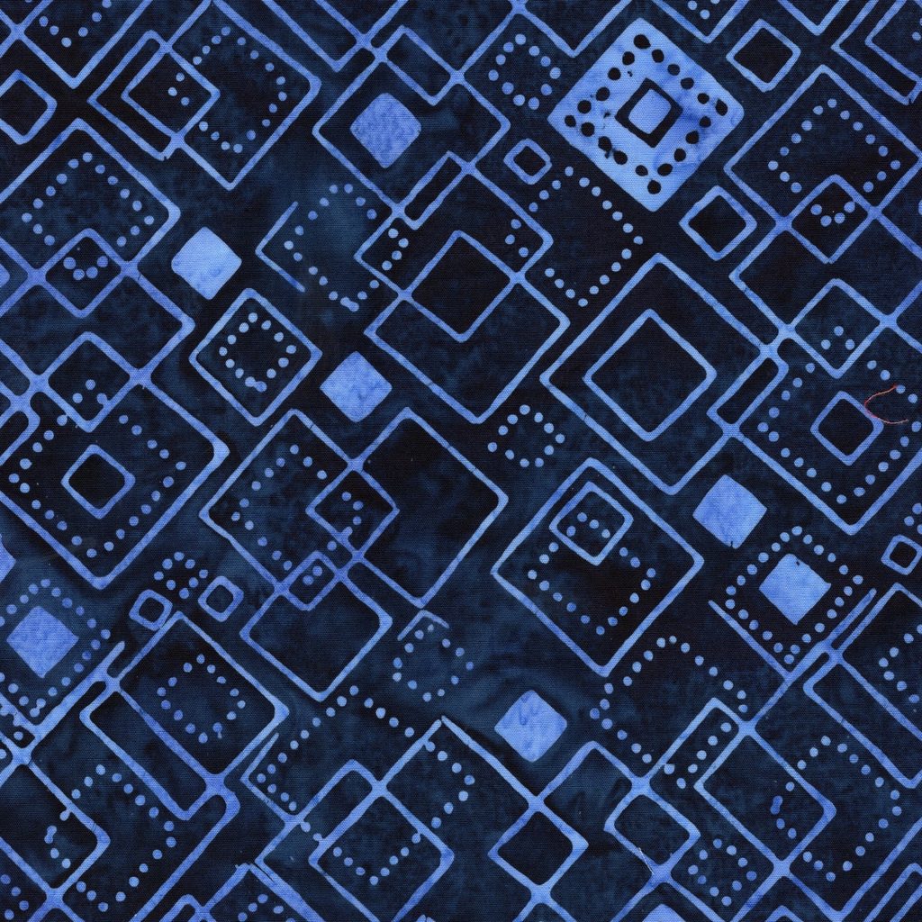112669595 / Squares-Blue Midnight Blue