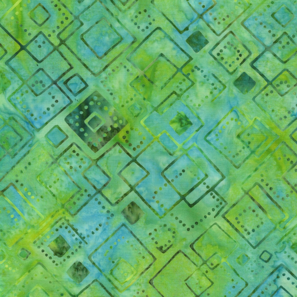 [112669851] 112669851 / Squares-Multi Turquoise Green