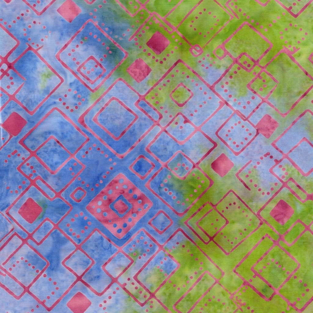 [112669880] 112669880 / Squares-Multi Purple Green Concord