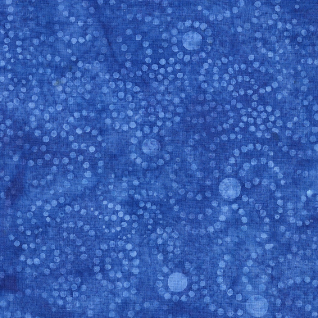 [112670550] 112670550 / Swirly Dots-Blue Blueberry