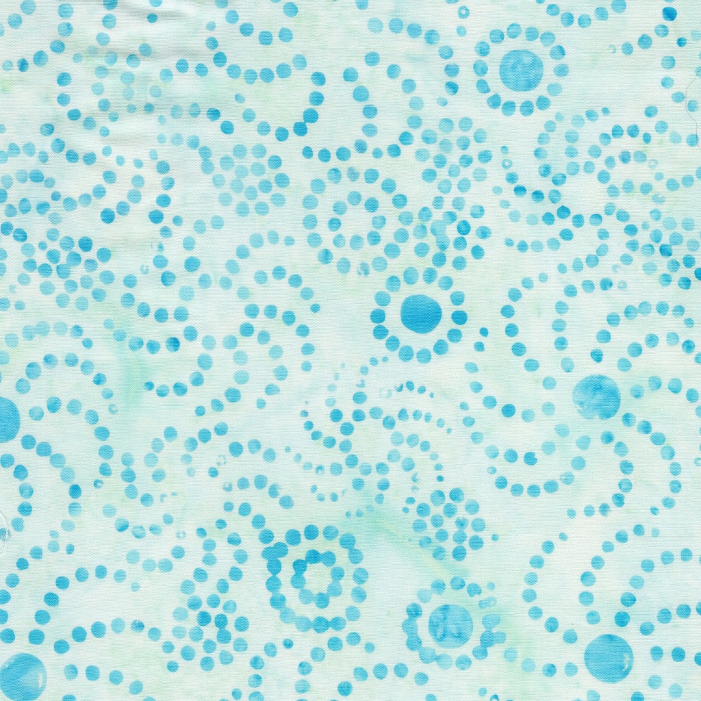 [112670900] 112670900 / Swirly Dots-Teal Icicle