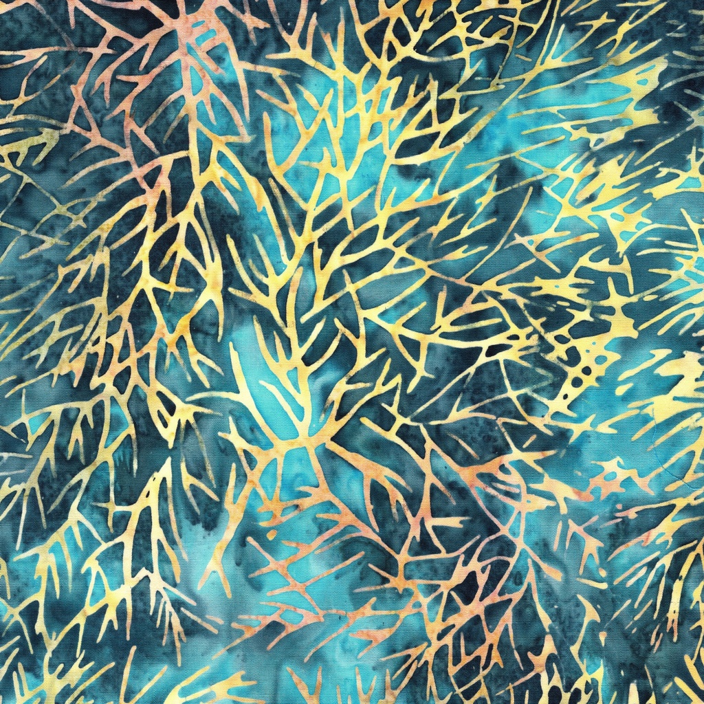 112685570 / Branches-Blue Cornflower