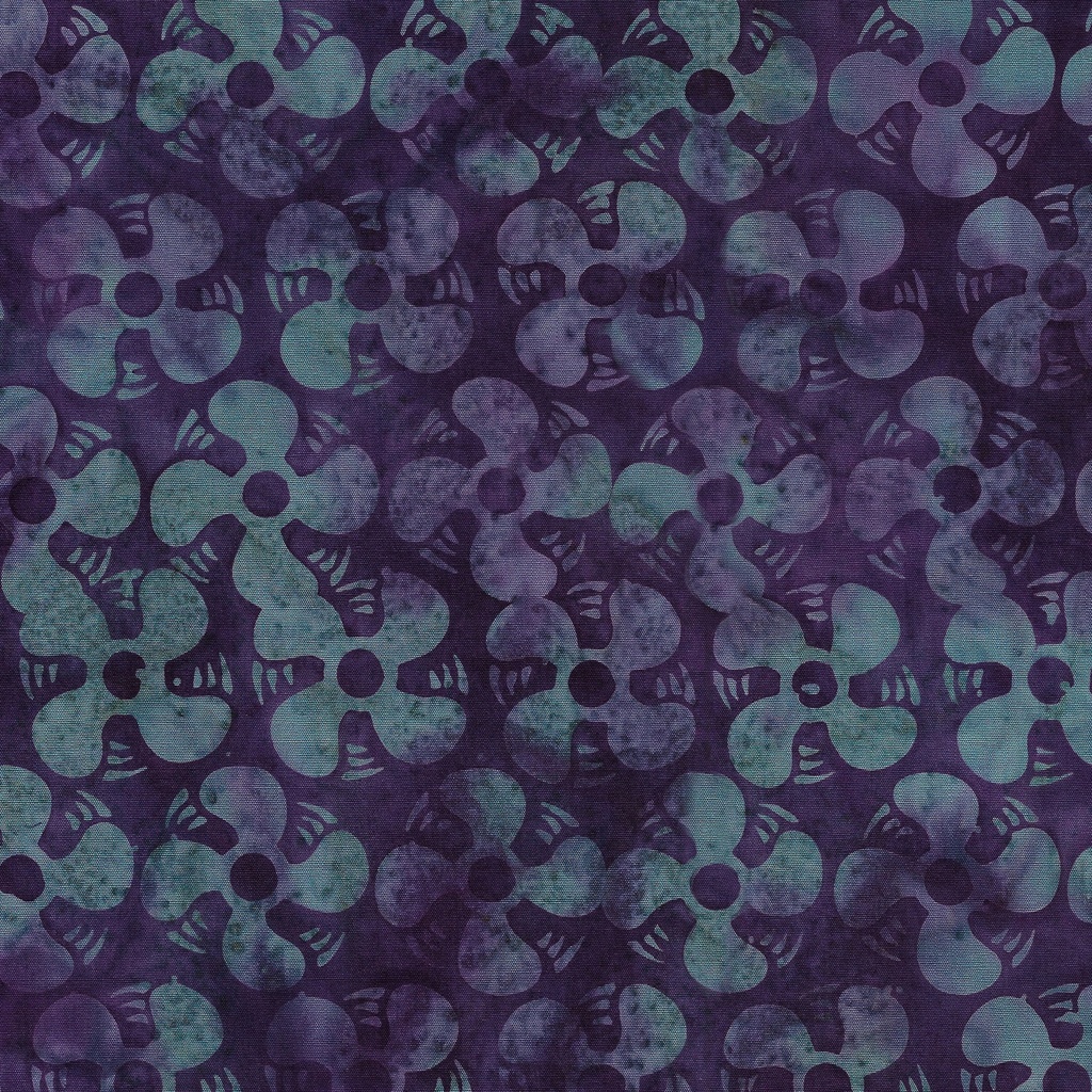 [122322460] 122322460 / Fan-Purple Hyacinth