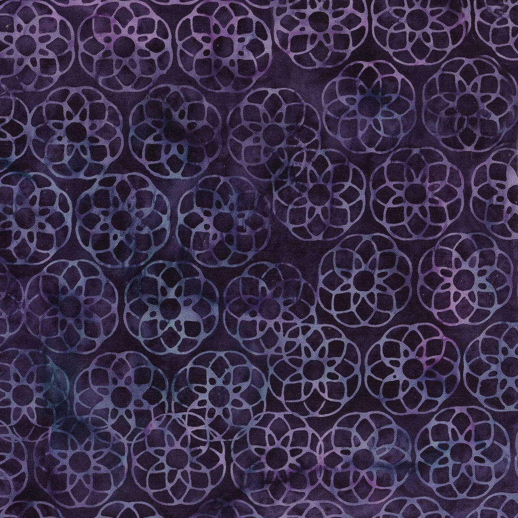 [122325485] 122325485 / Geometric Flower-Purple Boysenberry