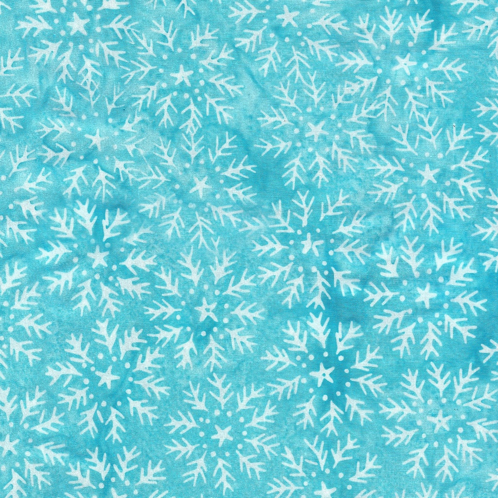[122328910] 122328910 / Snowflake Circles-Teal Scuba