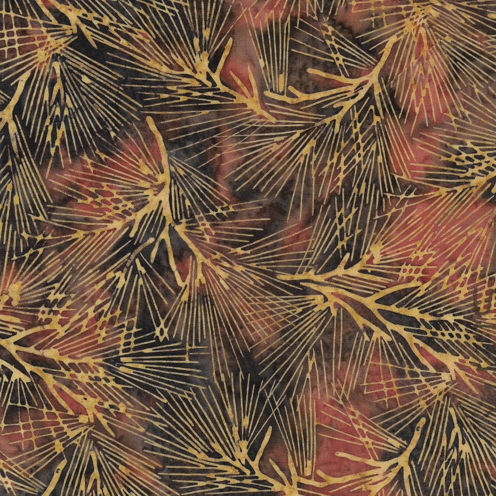 122339886 / Pineneedles-Multi Red Brown