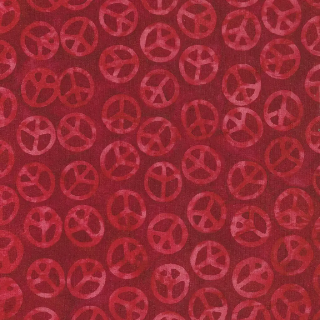 122349370 / Peace Sign-Red Cardinal