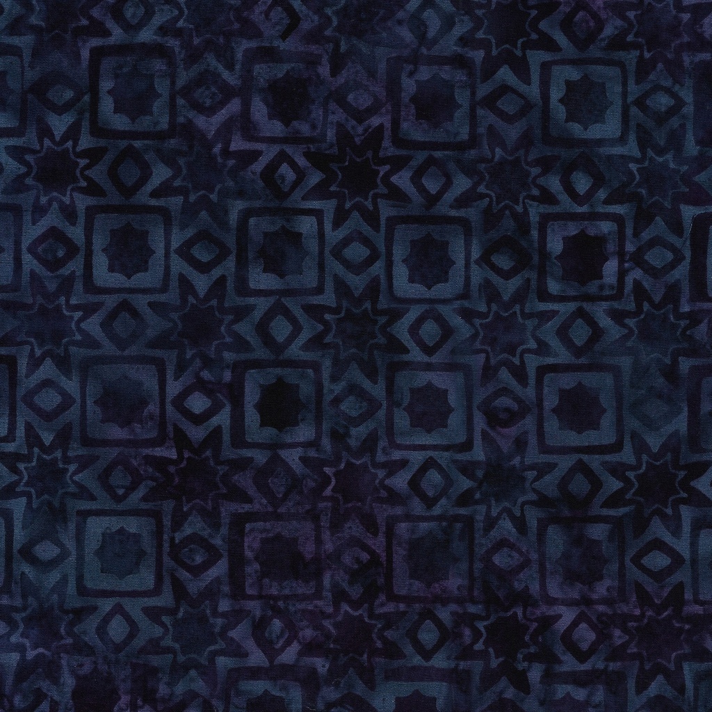 122360828 / Star Pattern-Multi Blue Purple