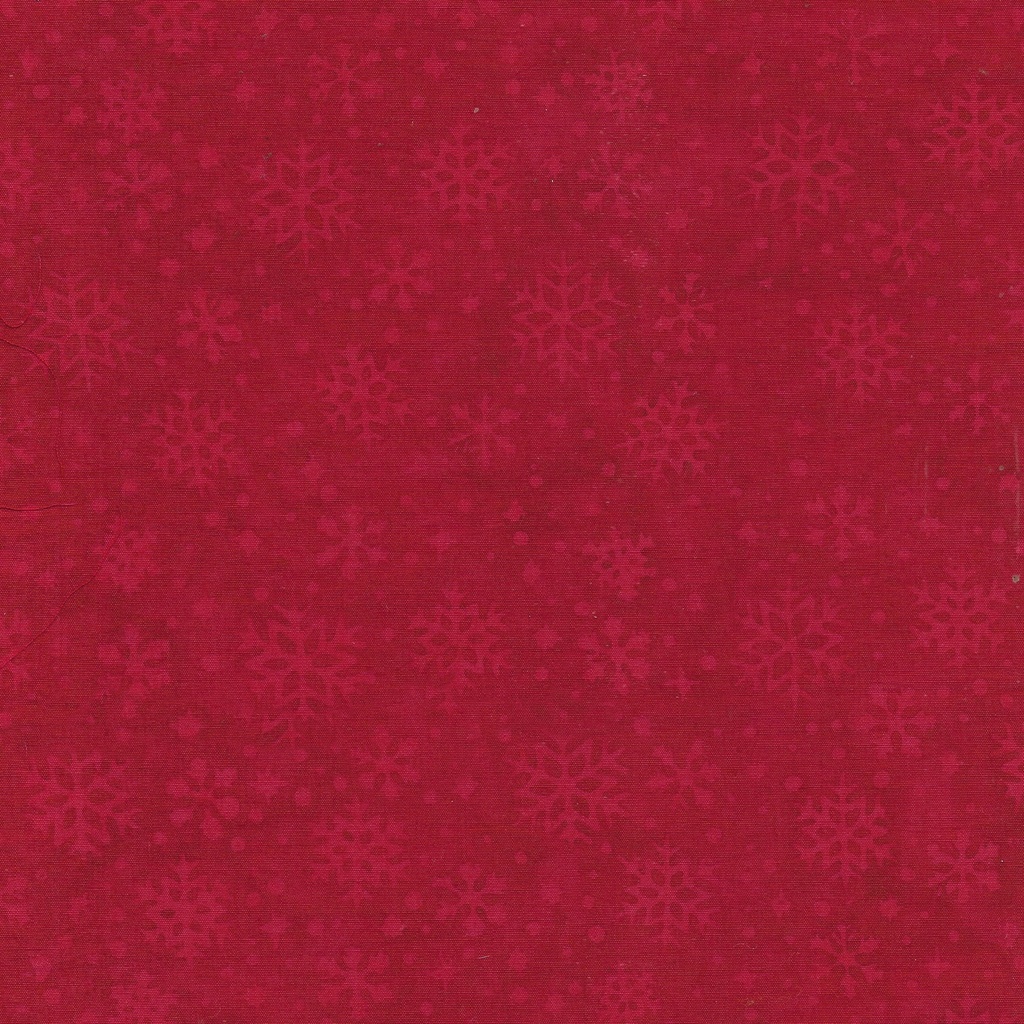 [122401360] 122401360 / Snowflakes-Red Cherry