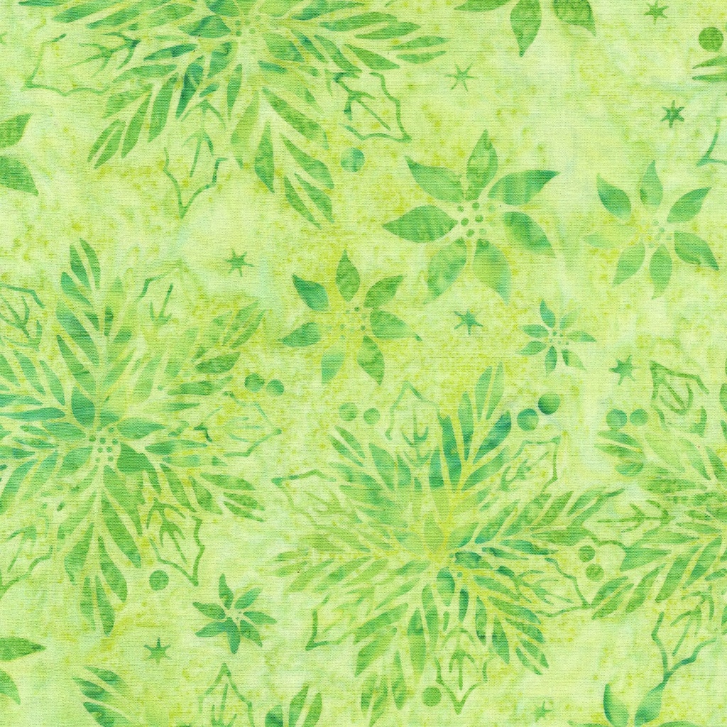 [122402615] 122402615 / Poinsettia Floral-Green Pistachio