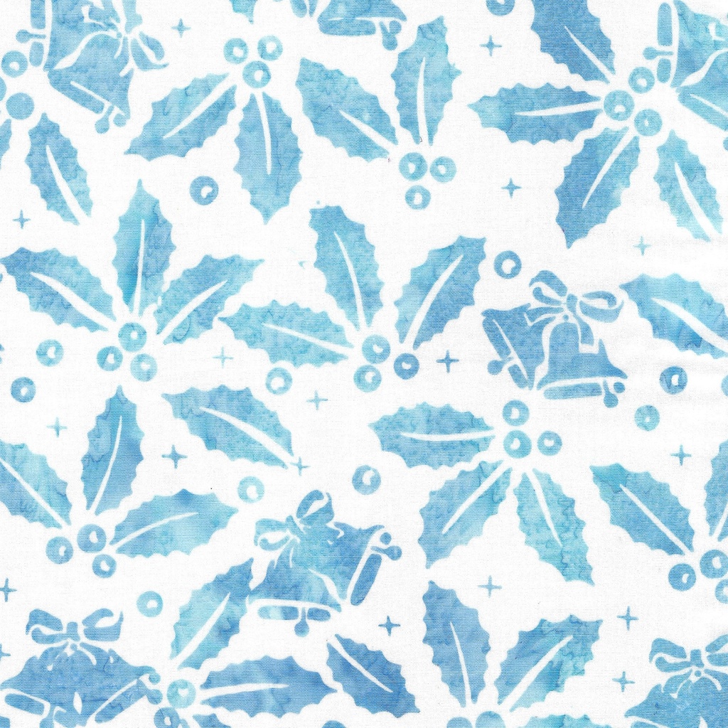 [122408700] 122408700 / Holly & Bells-White