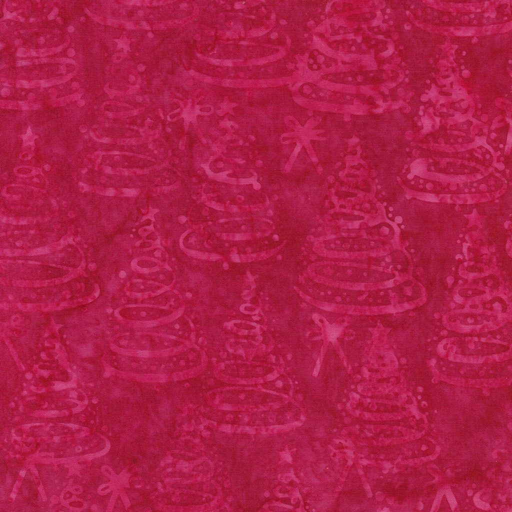 [122412365] 122412365 / Christmas Trees-Red Crimson