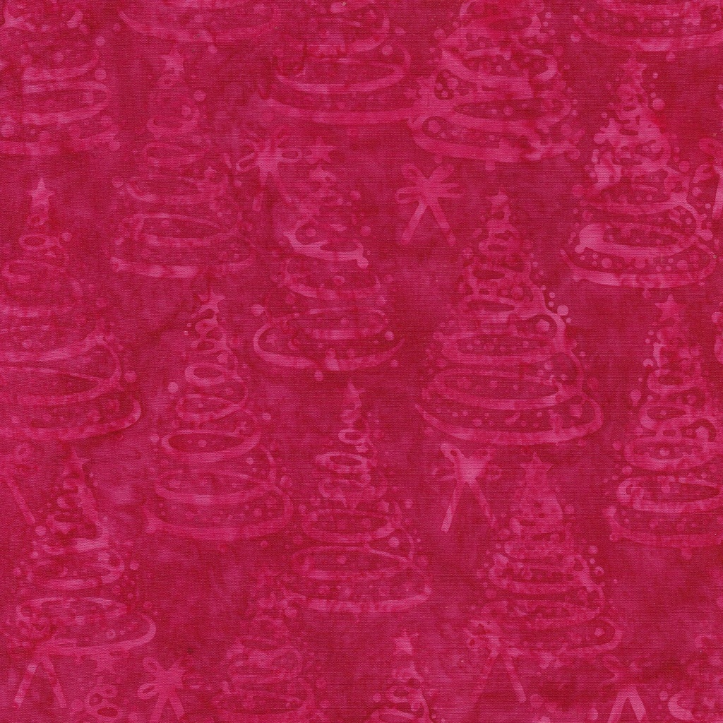 122412365 / Christmas Trees-Red Crimson