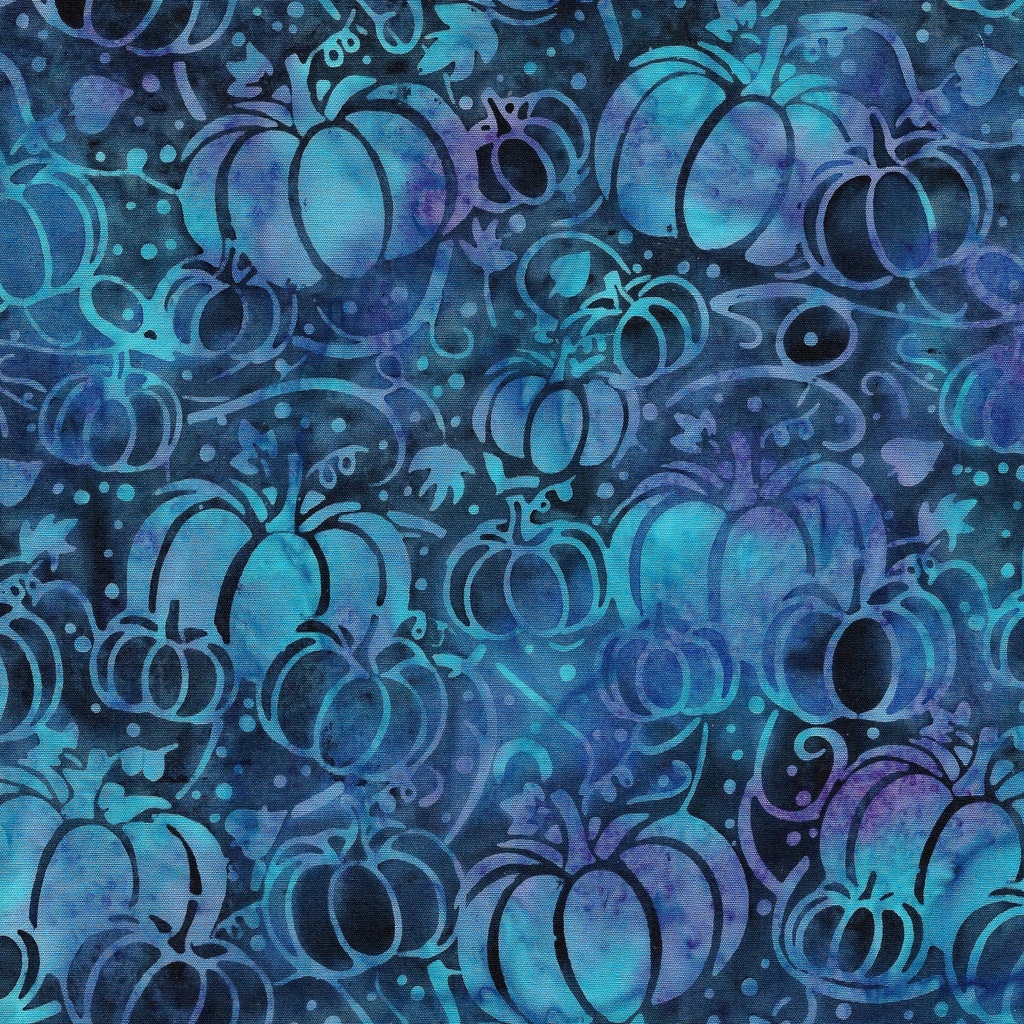[122415802] 122415802 / Pumpkin Swirl-Multi Purple Teal Blue