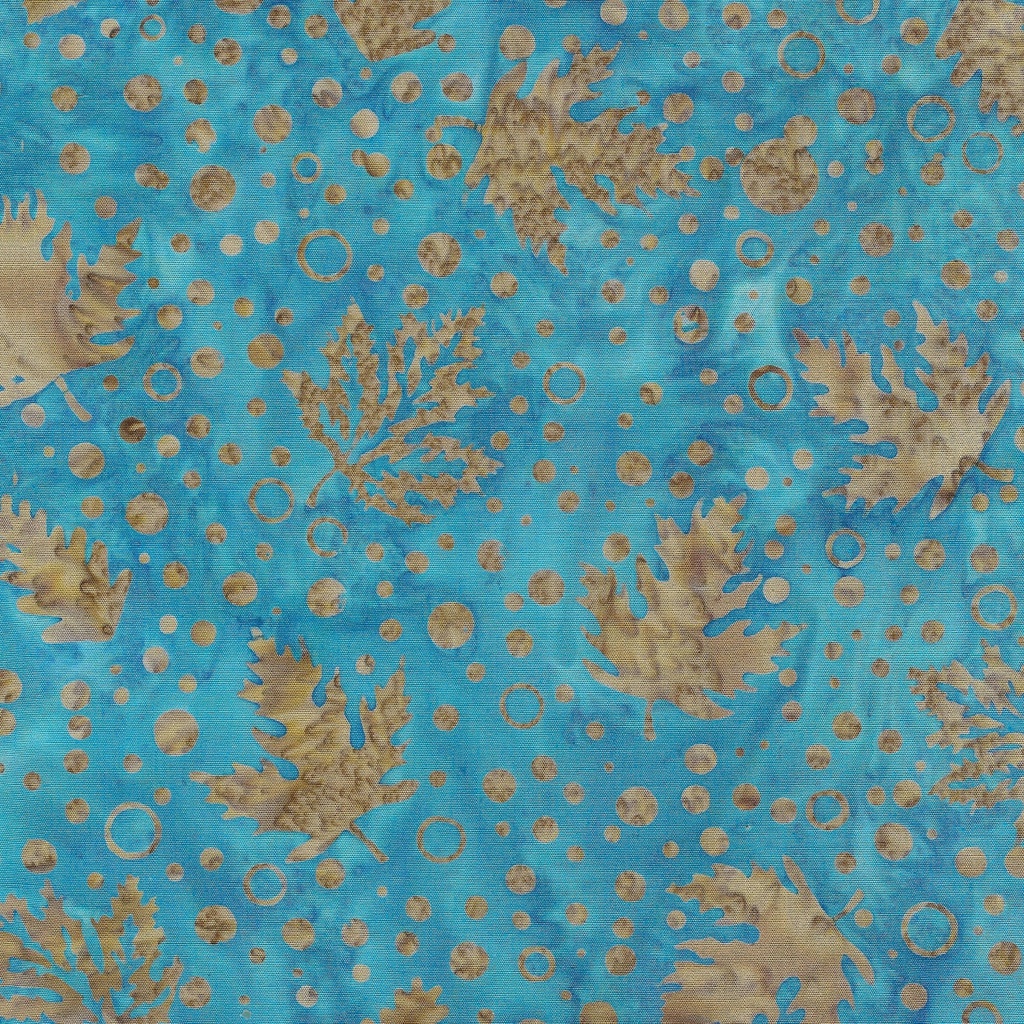 [122419527] 122419527 / Leaves and Dots-Blue Waterfall