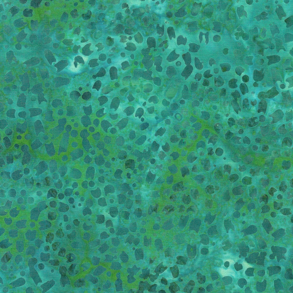 [122425945] 122425945 / Floral Dot-Teal Cool Water