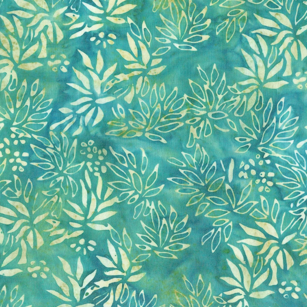 122427915 / Medium Floral-Teal Sea Glass