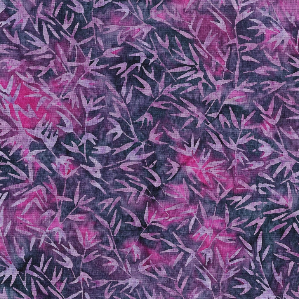 122428490 / Bamboo Leaves-Purple Blackberry