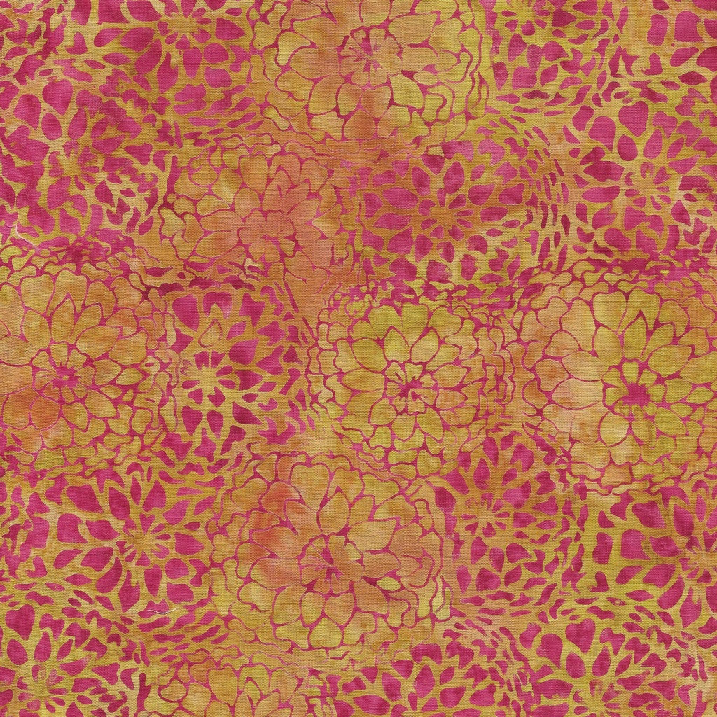 [122430810] 122430810 / Camellia Flower-Multi Pink Orange Sunset