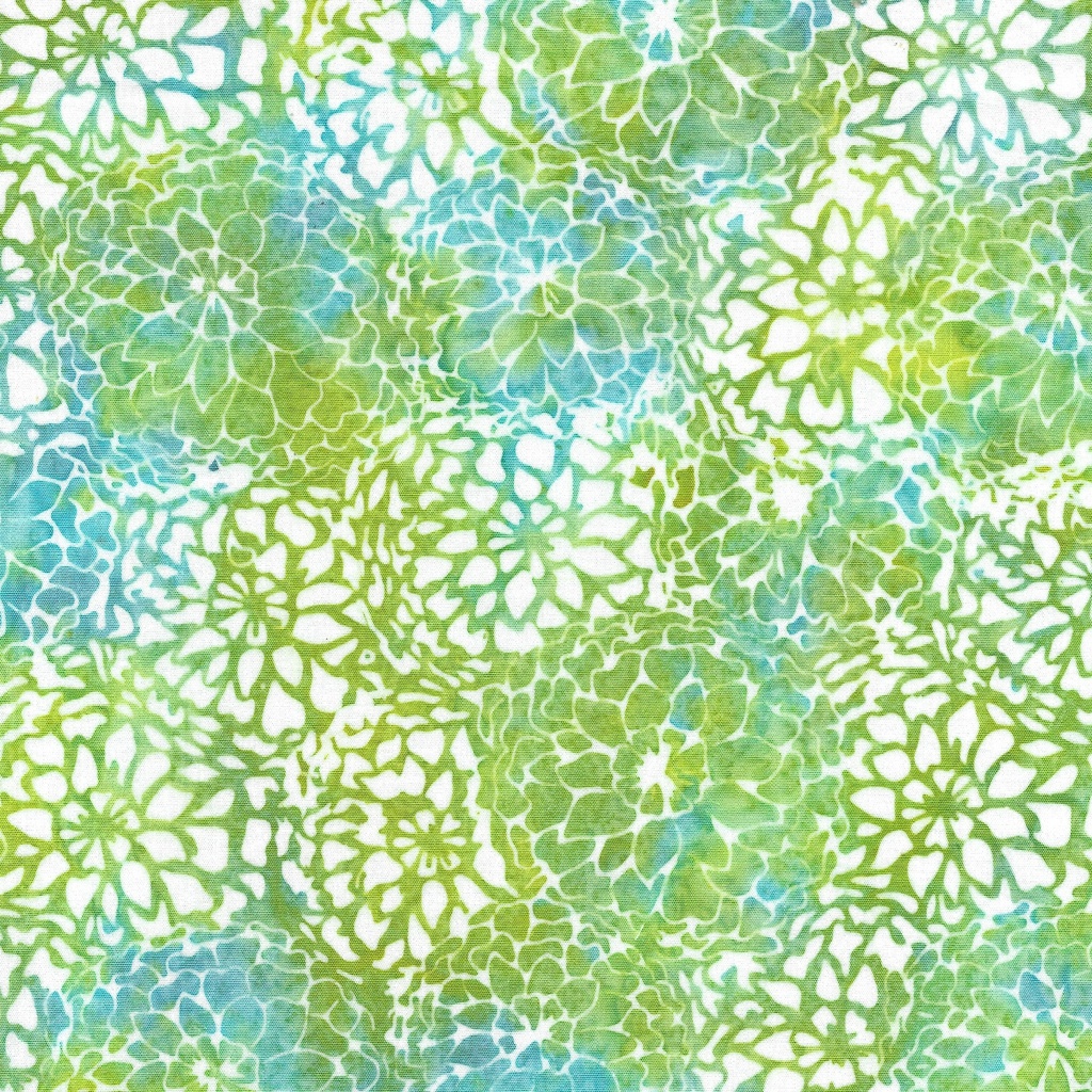 [122430840] 122430840 / Camellia Flower-Multi Blue Green Marbles