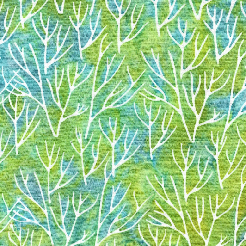 [122431840] 122431840 / Branch-Multi Blue Green Marbles