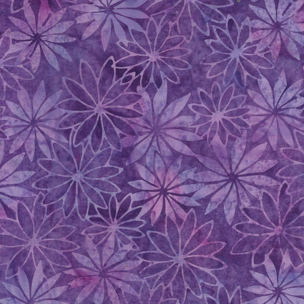 [122433435] 122433435 / Star Floral-Purple Grape