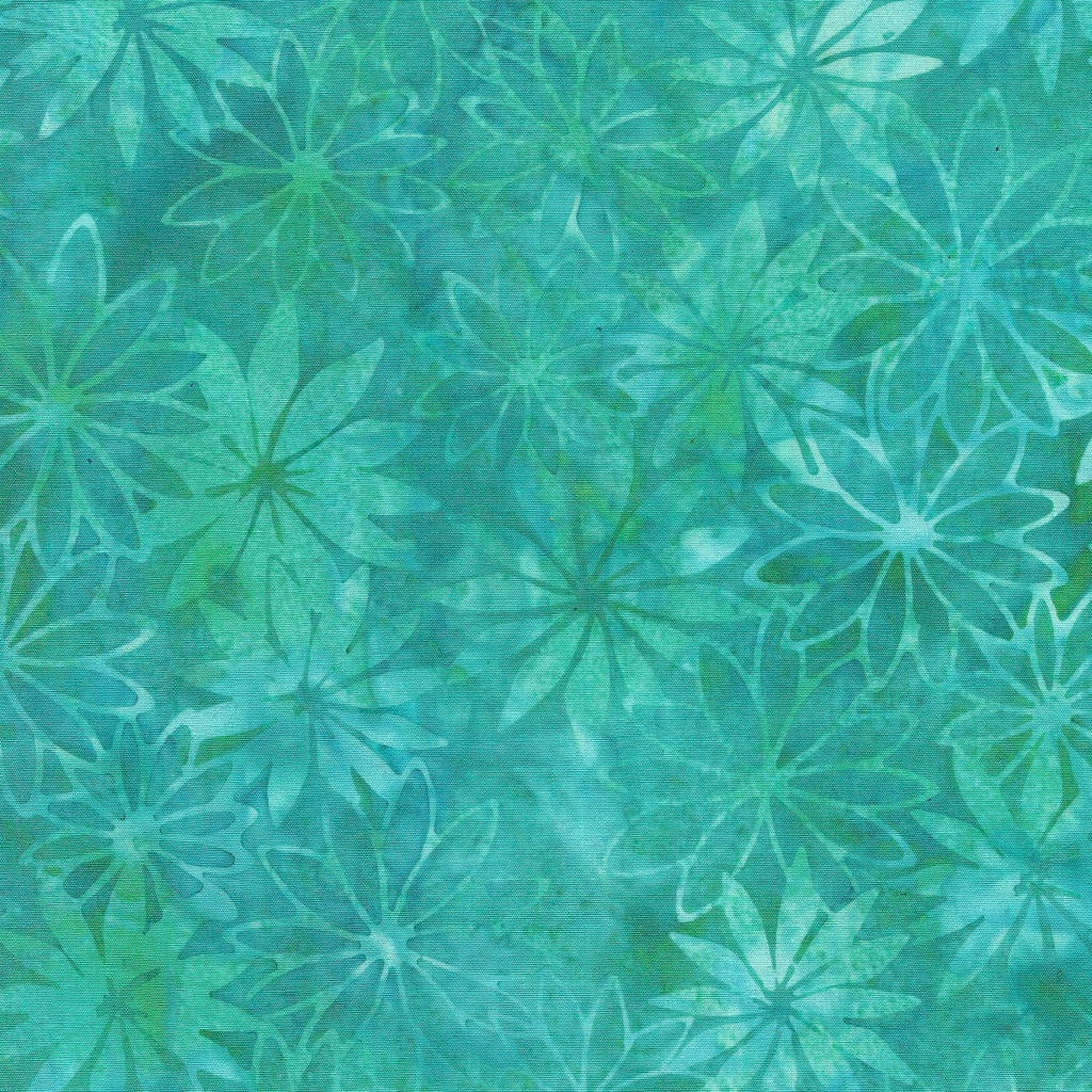 [122433925] 122433925 / Star Floral-Teal Mermaid