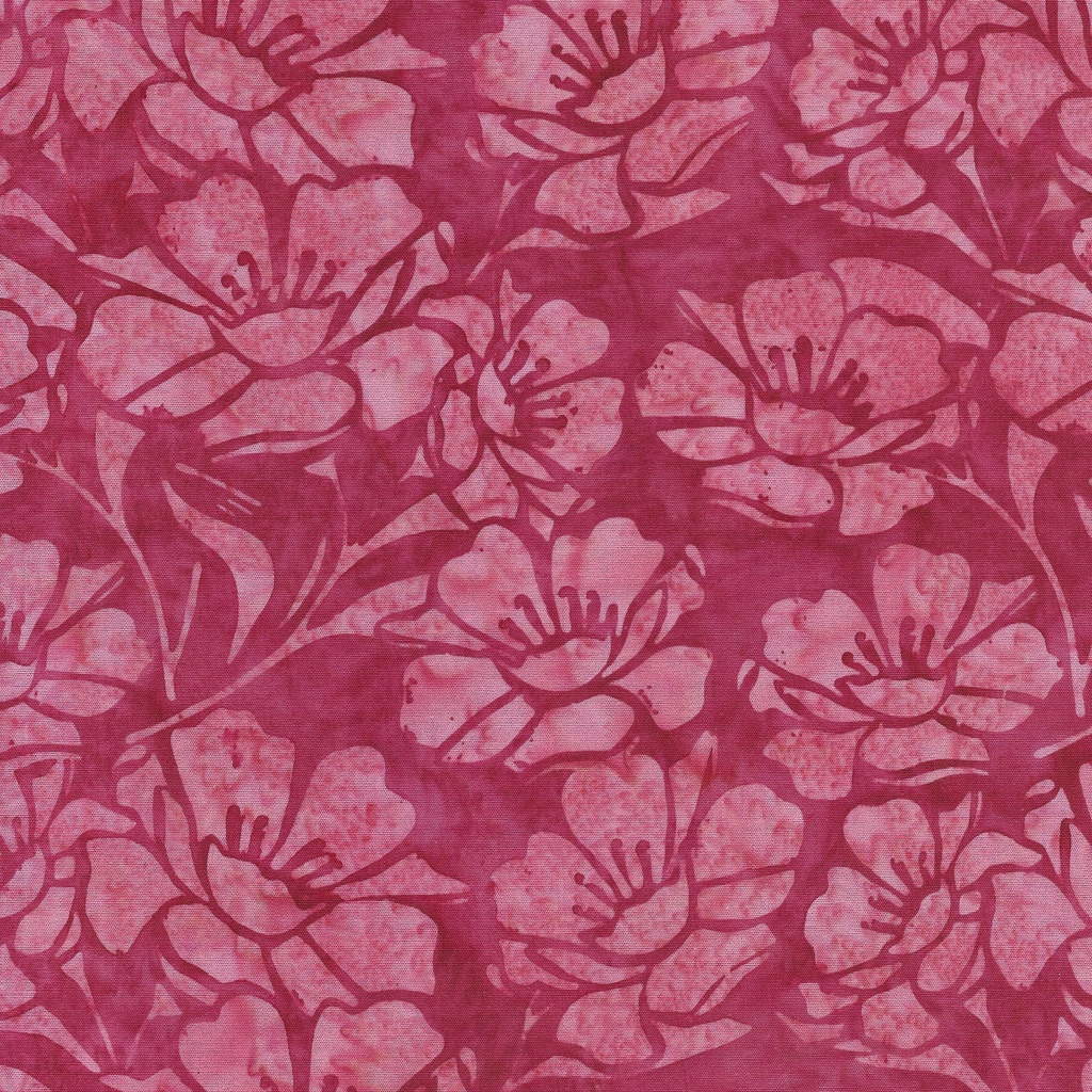 122435150 / Large Floral-Pink Geranium