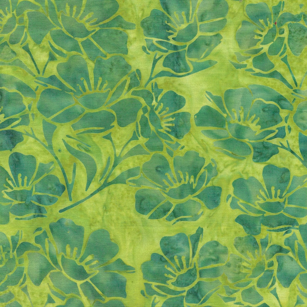 [122435615] 122435615 / Large Floral-Green Pistachio