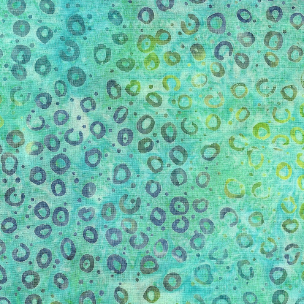 [122441905] 122441905 / Round and Round-Teal Aqua