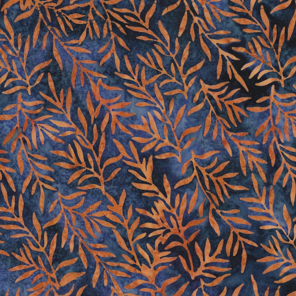 122448575 / Leafy Vine-Blue Marine