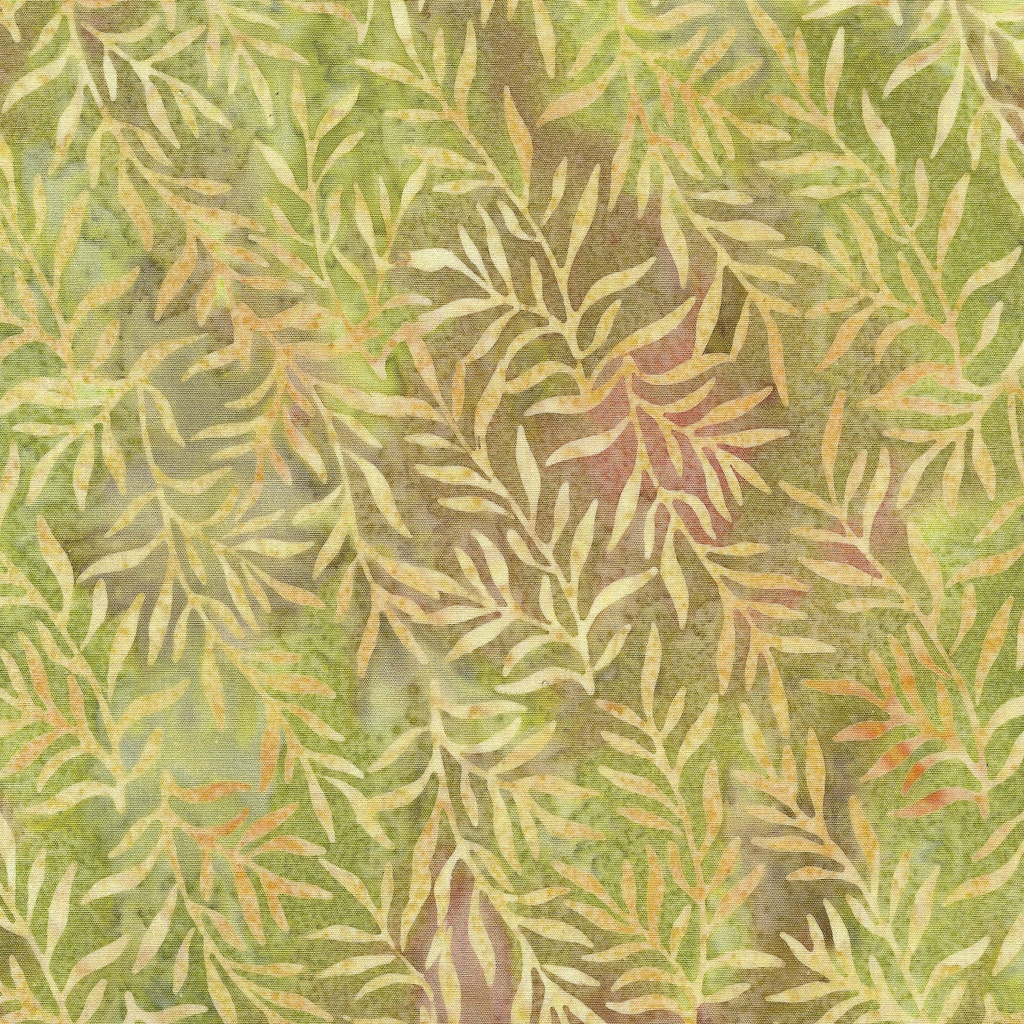 [122448803] 122448803 / Leafy Vine-Multi Pink Green Pale Olive