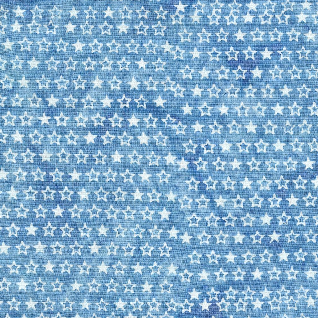 [122452515] 122452515 / Stars-Blue Chambray