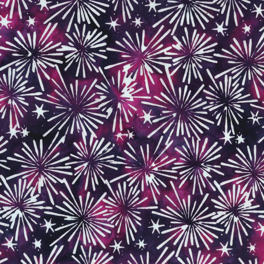 122453390 / Bursting Stars-Red Burgundy