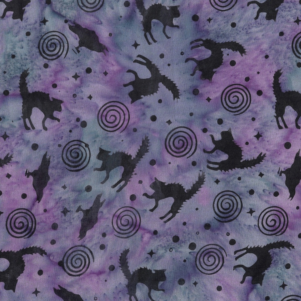 [122463455] 122463455 / Cats and Raven-Purple Pansy
