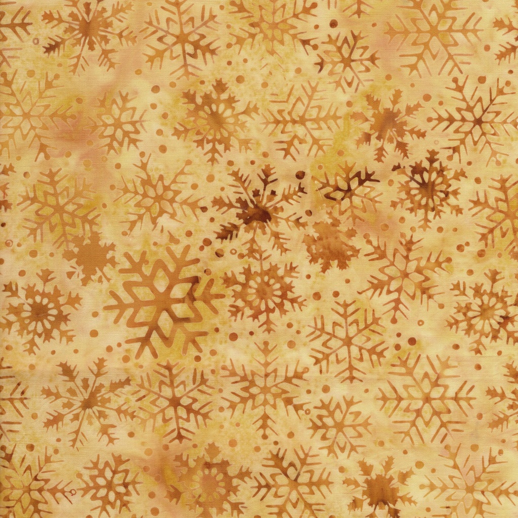 122502230 / Snowflakes Yellow Amber