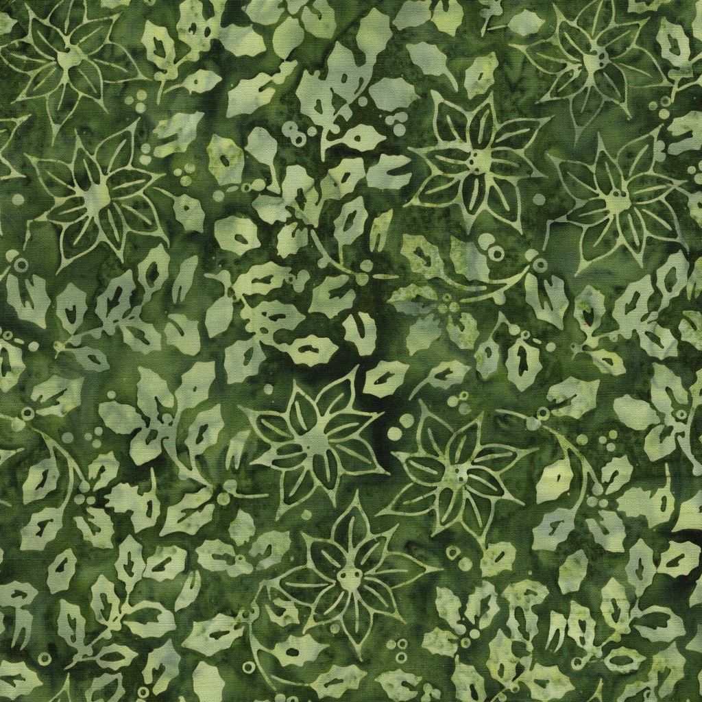 122504650 / Holly and Poinsettias Green Gecko