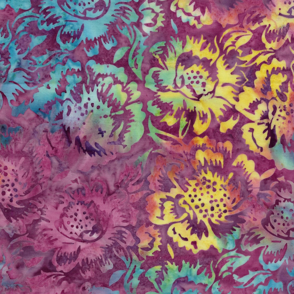 122517425 / Large Floral Purple Heather