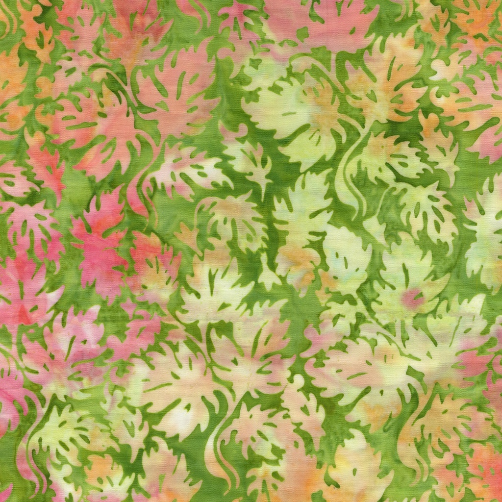 [122521633] 122521633 / Condensed Leaves Green Apple