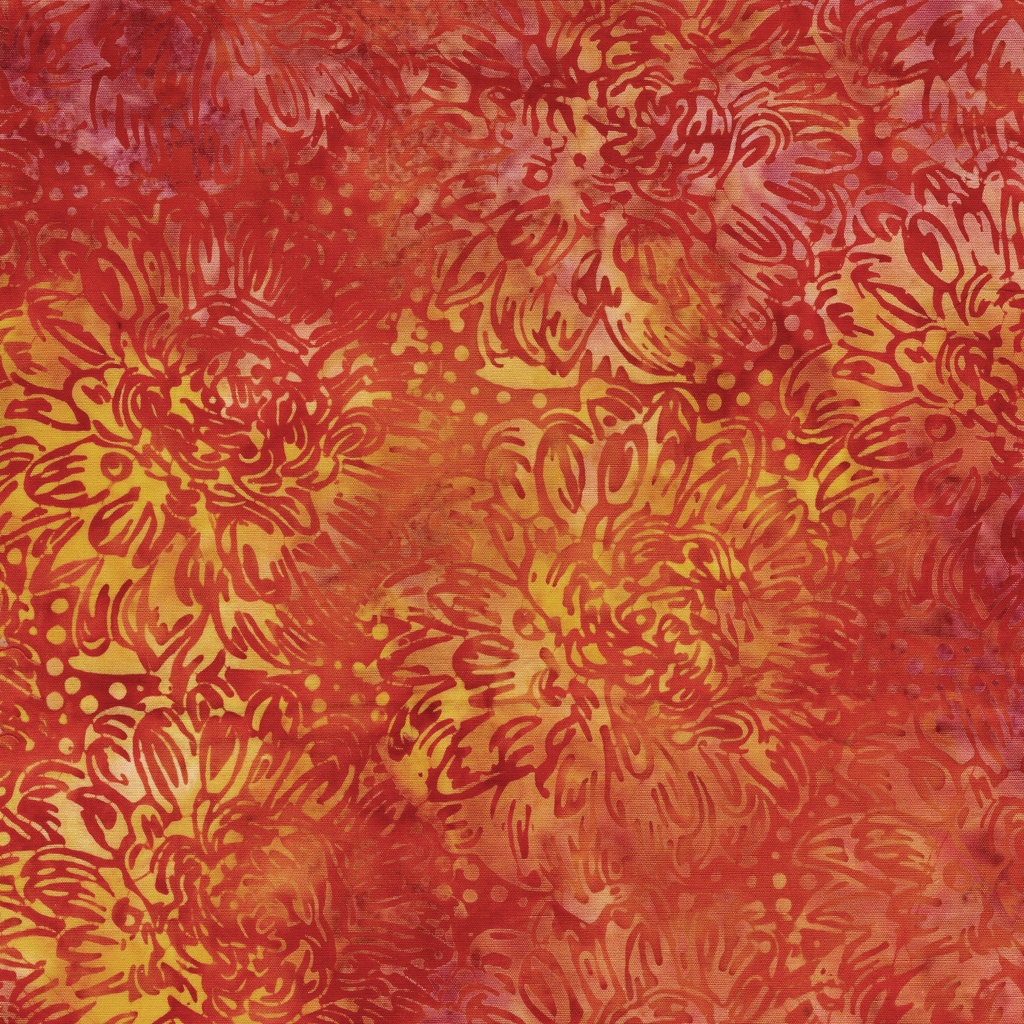 [122524810] 122524810 / Large Dahlias Multi Pink Orange Sunset