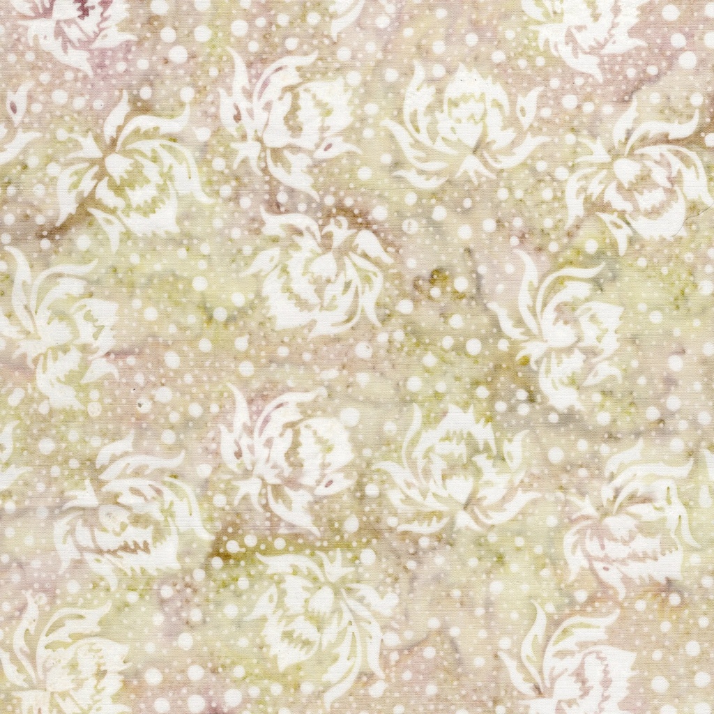 [122529038] 122529038 / Flowers and Dots Neutral Alabaster