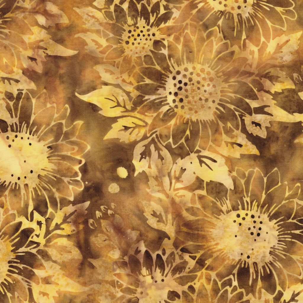 122538074 / Large Sunflowers Brown Cinnamon