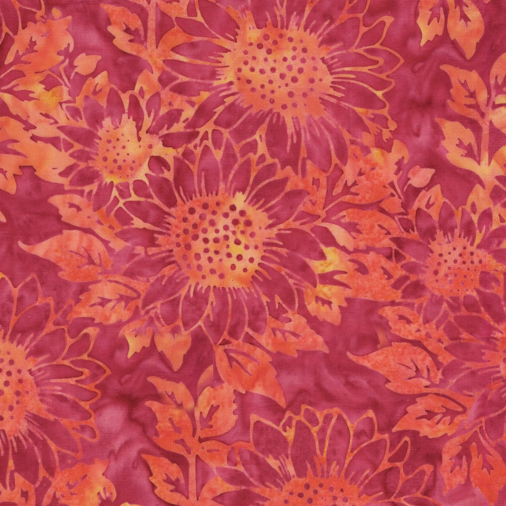 [122538190] 122538190 / Large Sunflowers Pink Pomegranate